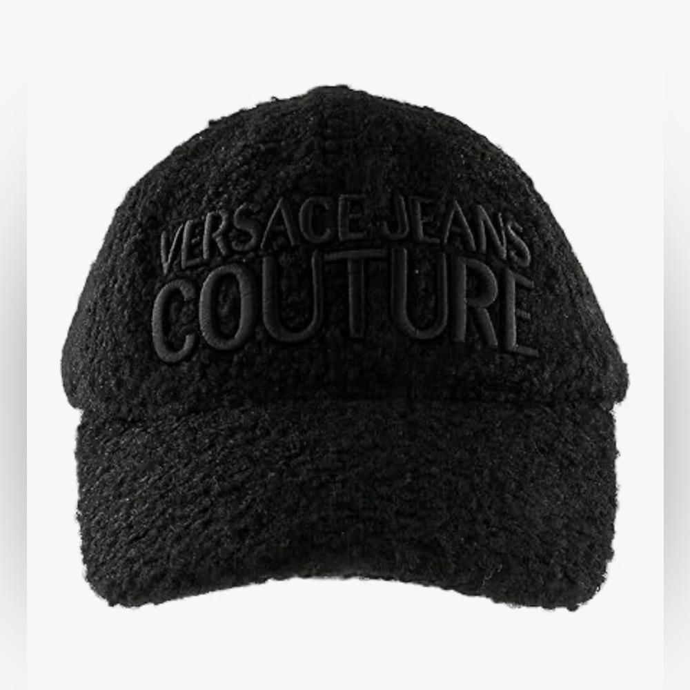 NWT Versace Jeans Couture black baseball cap hat